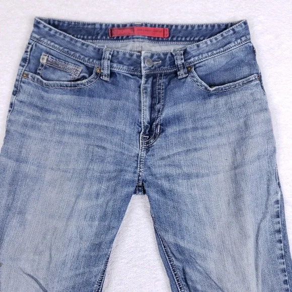 Rock & Roll Denim 36x30 Double Barrel Straight Jeans Blue Relaxed Western Cowboy - Picture 2 of 16